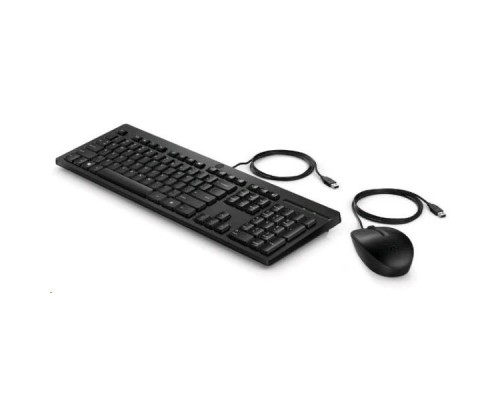 Комплект проводной клавиатура и мышь HP 225 (286J4AA)