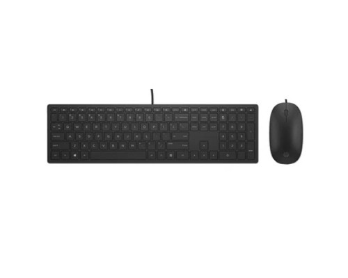 Клавиатура и мышь HP 4CE97AA Wired Keyboard and Mouse 400 