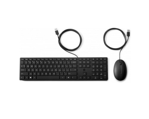 Комплект проводной клавиатура и мышь HP 320MK (9SR36AA)