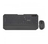 Комплект беспроводной клавиатура+мышь Defender Berkeley  C-925 RU черный