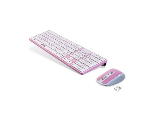 Комплект беспроводной клавиатура+мышь Delux DLD-1088OGP