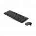 Комплект беспроводной клавиатура+мышь Delux DLD-3191OGB черный