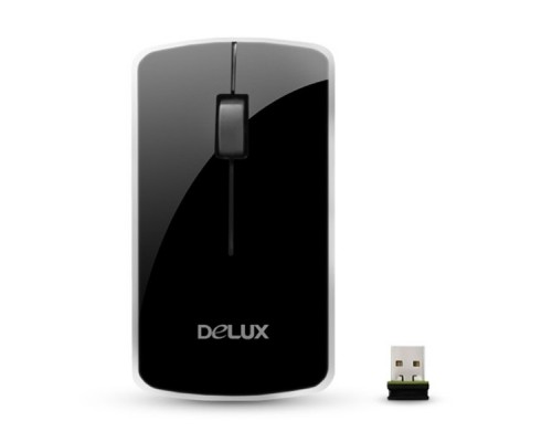 Мышь беспроводная Delux DLM-125OGB