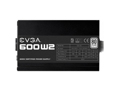 Блок питания EVGA 600 W2 (100-W2-0600-K2)