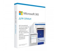 Офисный пакет Microsoft 365 Family Russian Subscr 1YR Kazakhstan Only Mdls P6 (6GQ-01215)