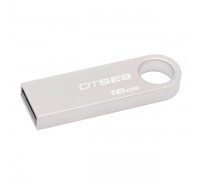 USB Флеш 16GB 2.0 Kingston DTSE9H/16GB металл
