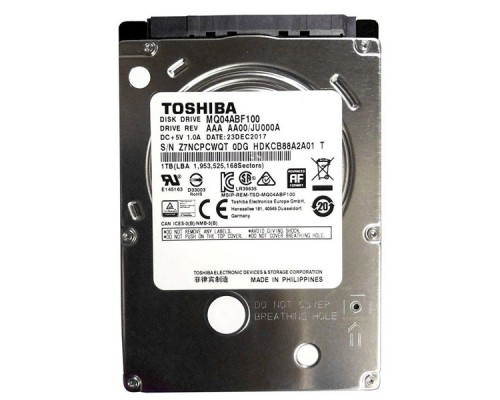 Жесткий диск для ноутбука TOSHIBA 1Tb L200 MQ04ABF100