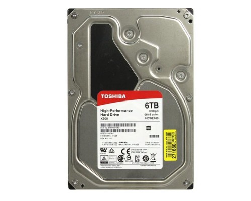 Жесткий диск 6Tb TOSHIBA X300 HDWE160UZSVA/HDETS10ZPA51F