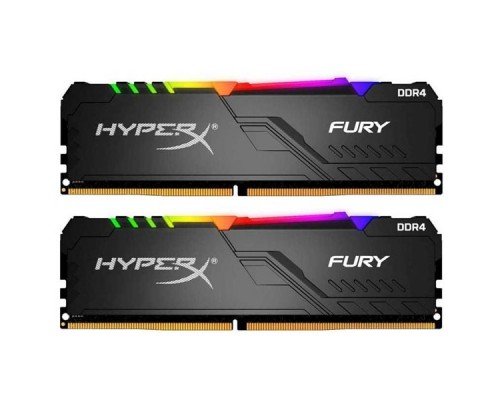 Комплект модулей памяти, Kingston, HyperX Fury RGB HX432C16FB3AK2/32