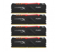 Комплект модулей памяти, Kingston, HyperX Fury RGB HX432C16FB3AK4/32