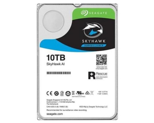 HDD 10Tb Seagate SkyHawk AI Survelilance ST10000VE0008