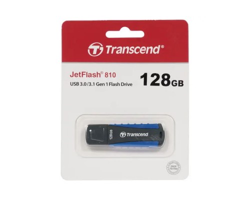 USB Флеш 128GB 3.0 Transcend TS128GJF810 черный