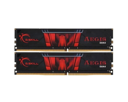 Комплект модулей памяти, G.SKILL, Aegis F4-2400C15D-16GIS (Kit 2x8GB), DDR4, 16GB