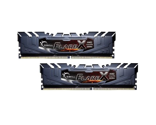 Комплект модулей памяти, G.SKILL, FlareX F4-3200C16D-32GFX (Kit 2x16GB), DDR4, 32GB