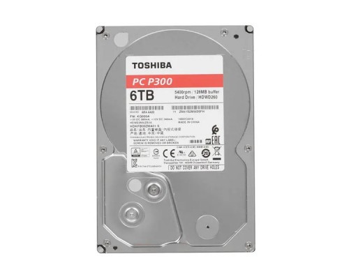 Жесткий диск HDD 6Tb TOSHIBA P300 HDWD260UZSVA