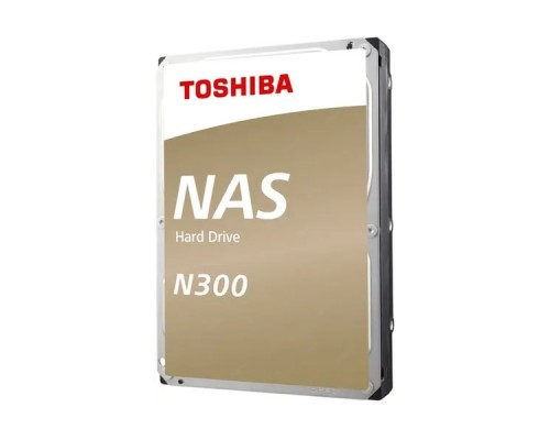 Жесткий диск для систем NAS HDD 8Tb TOSHIBA N300 HDWG480EZSTA