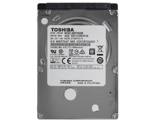 HDD 500Gb TOSHIBA MQ01ABF050M 