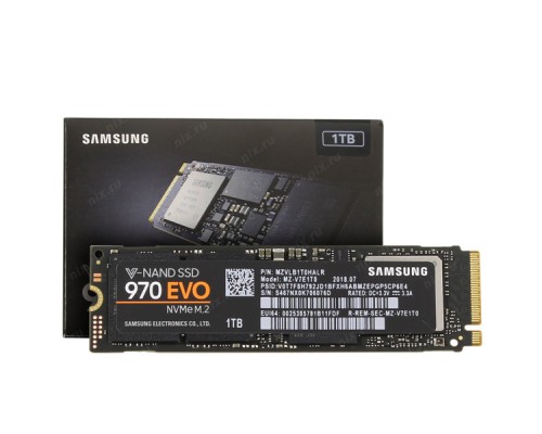 SSD 1000GB Samsung 970 EVO MZ-V7E1T0BW