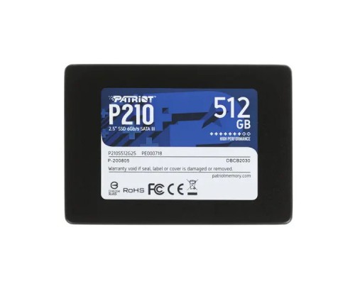 SSD, Patriot, P210 P210S512G25