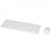 Комплект Клавиатура + Мышь, Rapoo, X120PRO, Белый