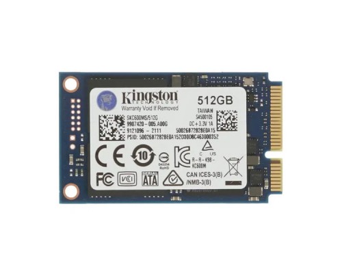 SSD, Kingston, SKC600MS/512G