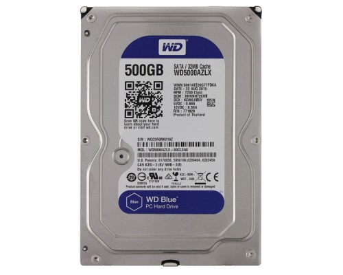 HDD 500Gb Western Digital Blue WD5000AZLX 