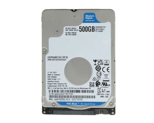 Жесткий диск 500Gb WD Blue WD5000LPZX