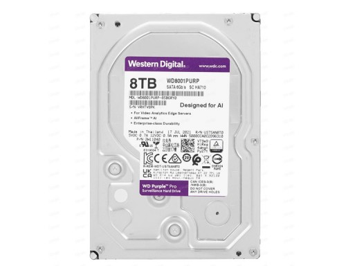 HDD 8Tb Western Digital Purple Pro WD8001PURP