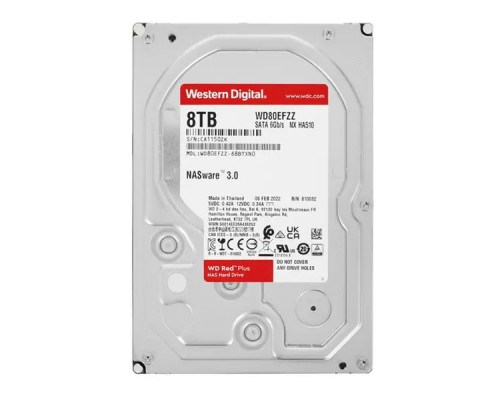 Жесткий диск 8Tb Western Digital RED PLUS WD80EFZZ