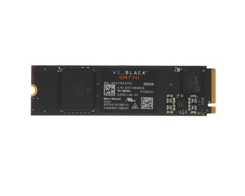 SSD 500GB WD BLACK SN770 WDS500G3X0E