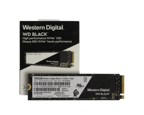 SSD 500GB WD BLACK WDS500G2X0C